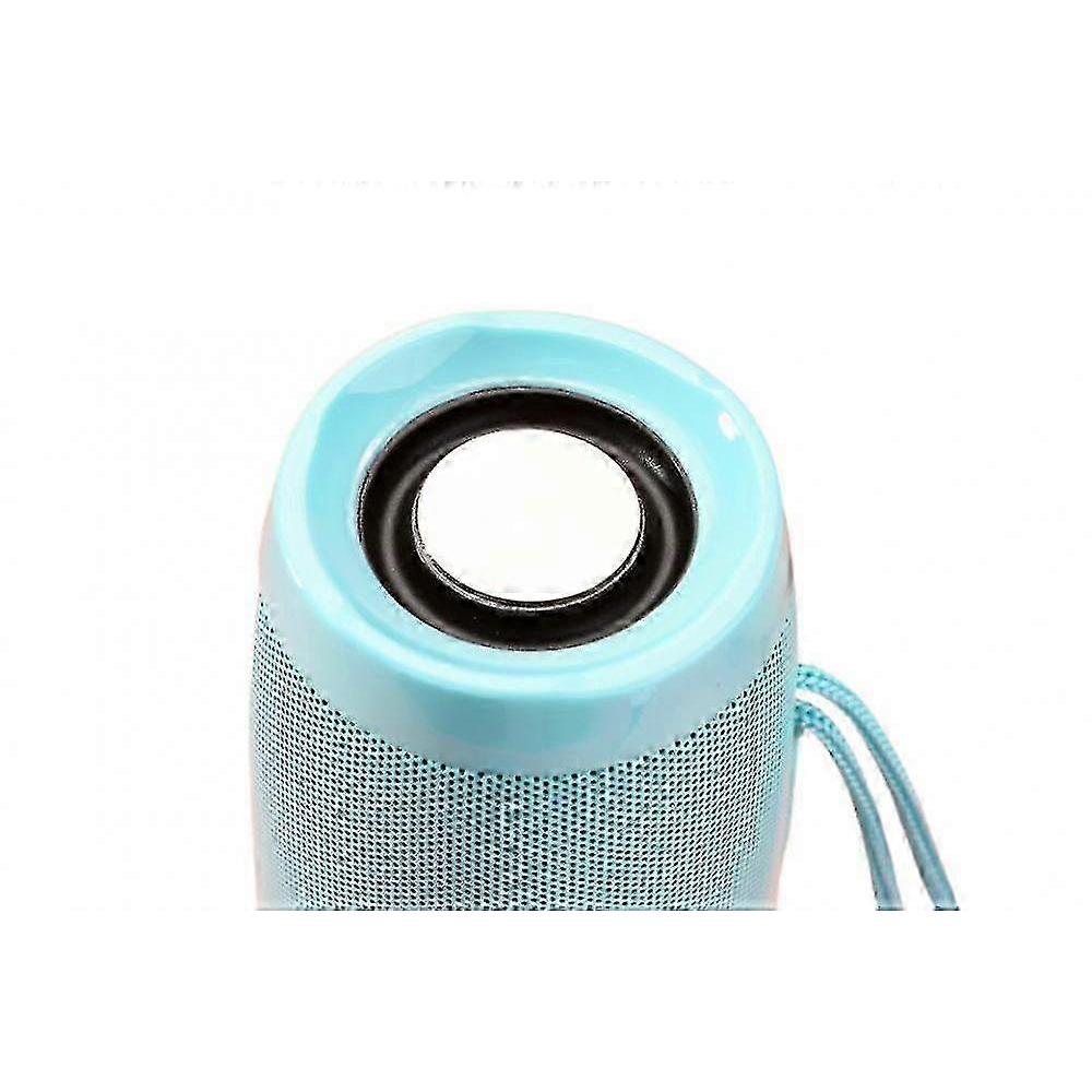 2025 Wireless Speaker Bluetooth-compatible Speaker Green Portable Speaker Powerful High Outdoor Bass Tf Fm Radio With Led Light