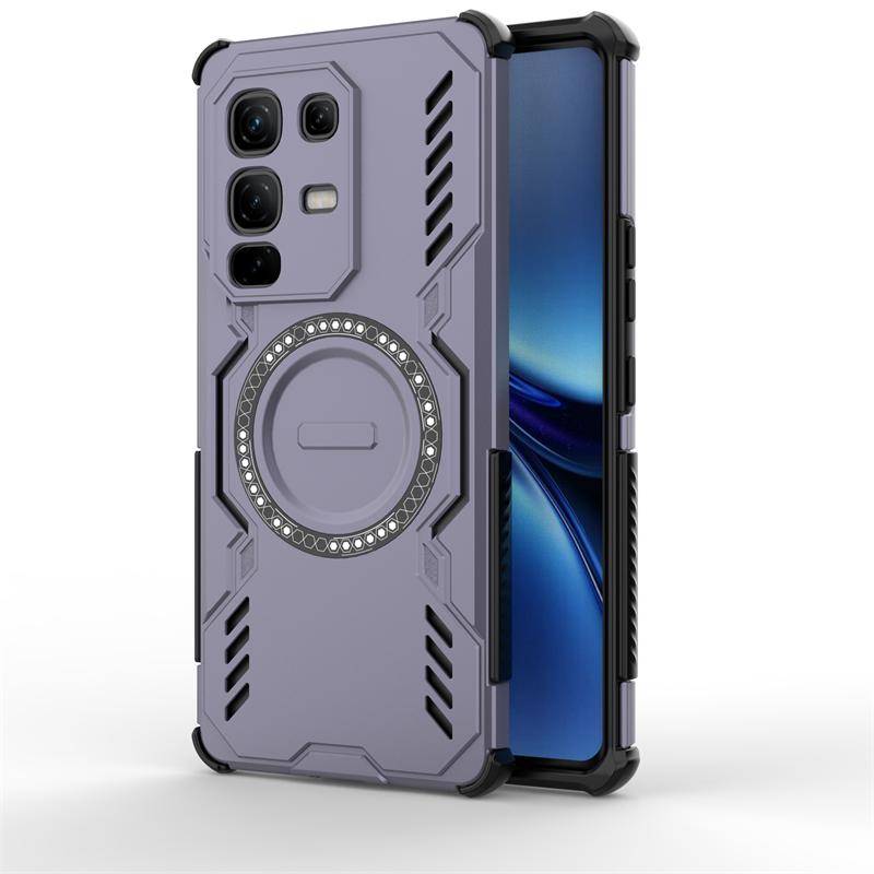 

For Infinix Note 50s 5G Case Infinix Note 50s Cover Heat Dissipation Magnetic Wireless Charging Phone Cases On Note 50s 5G Funda Infinix Note 50s