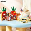 Spongebob Squarepants Pineapple House Construction Blocks Flagship Edition Children'S Assembly Game Plaything Model Present Building Blocks