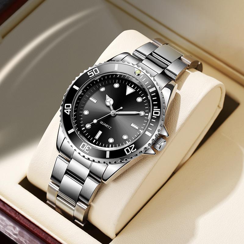 Watch Luminous Waterproof Green Water Ghost Watch Men's Calendar Quartz Watch Men's Watch