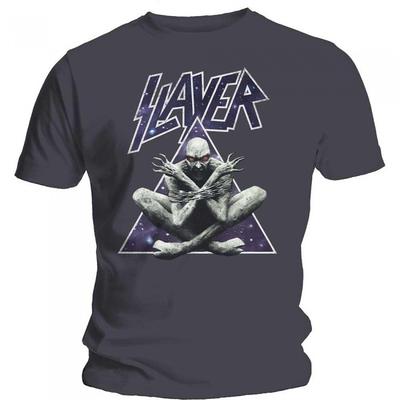 Slayer Unisex Suaugusiųjų Trikampio Demono Marškinėliai