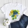 Butterfly Love Heart Print T Shirt Women Fashion Black T Shirt Female Short Sleeve Cute Graphic Tee Shirts Ladies Summer Tops