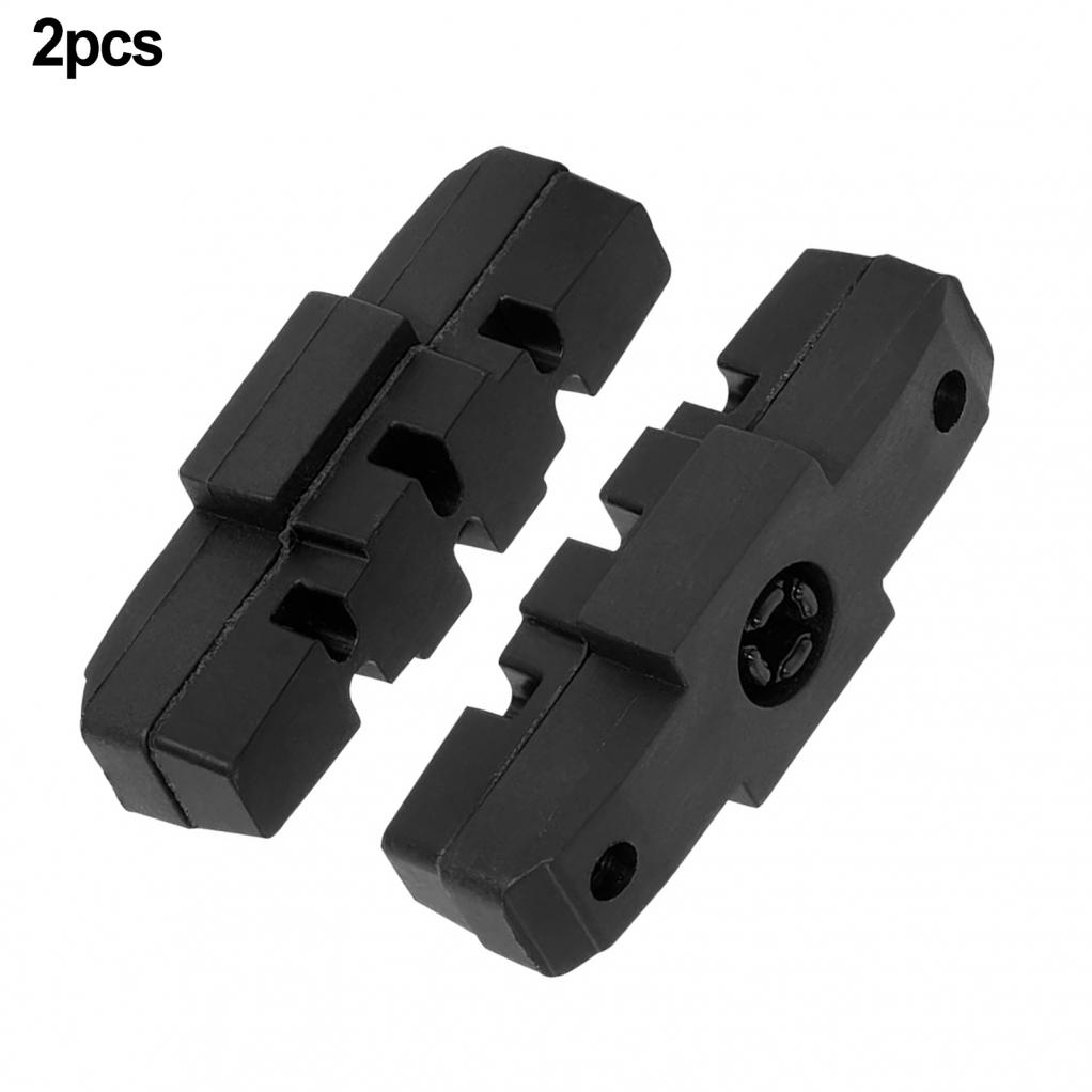 2 Pieces Brake Shoes for Magura HS11/ HS22/ HS33 50 Mm Black | for MAGURA