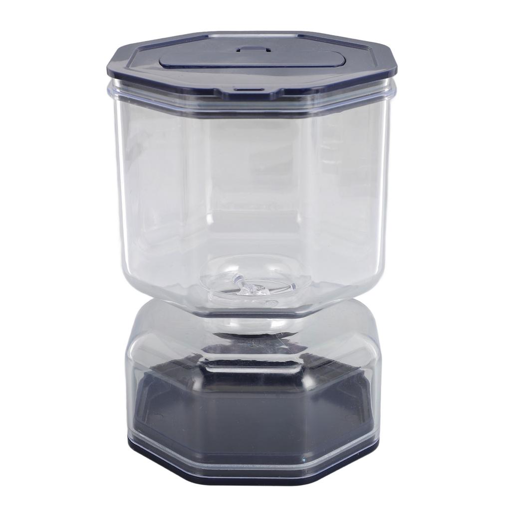 Pickle and Olive Hourglass Jar Plastic Leakage Proof Pickle and Olive Hourglass Jar Kitchen Supplies