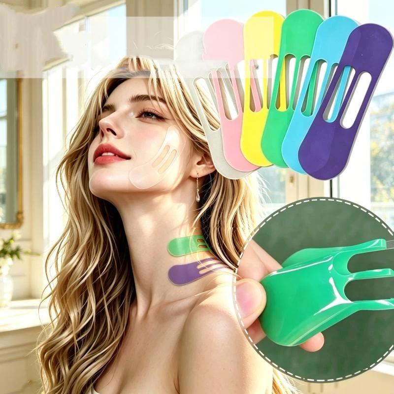 Invisible Neck Lifting Tape Neck Lift Tape Neck Wrinkle Patches Face Lift Tapes For Tightening Sagging Skin Double Chin Wrinkles