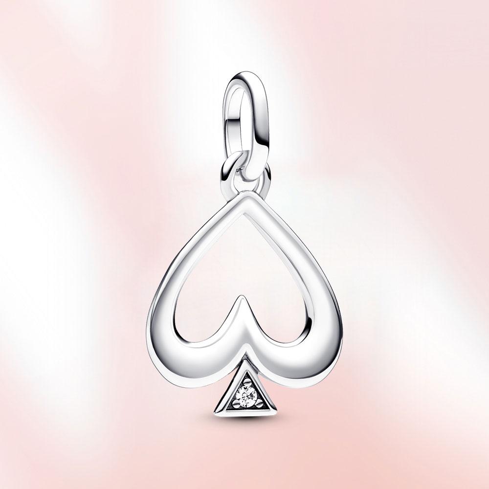 

Настоящее серебро S925 стерлингового серебра ME charm Heart mini Подвеска подходит для оригинальной подвески Charm Original Jewelry Женский подарок