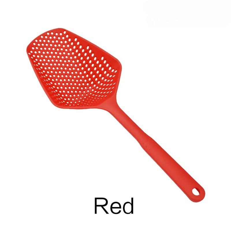 Plastic Water Shovel Drainage Shovel PP Plastic Ice Shovel Colander Filter Shovel Drainage Spoon Kitchen Tools