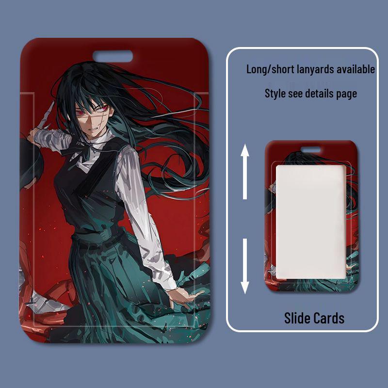 Chainsaw Man Card Sleeve: Versatile Holder for Student IDs, Meal Cards, Metro Passes, Bus Cards, Work IDs.