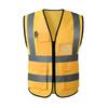 Reflective Multi-Pocket Cold-Proof Vest for Construction, Landscaping, Sanitation, Traffic, Ride-Hailing, and Riding