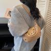 Trendy Fashion Rivet Handbag, High-end Texture Large-capacity Women's Underarm Bag, Retro Design Hobo Crossbody Bag KTB