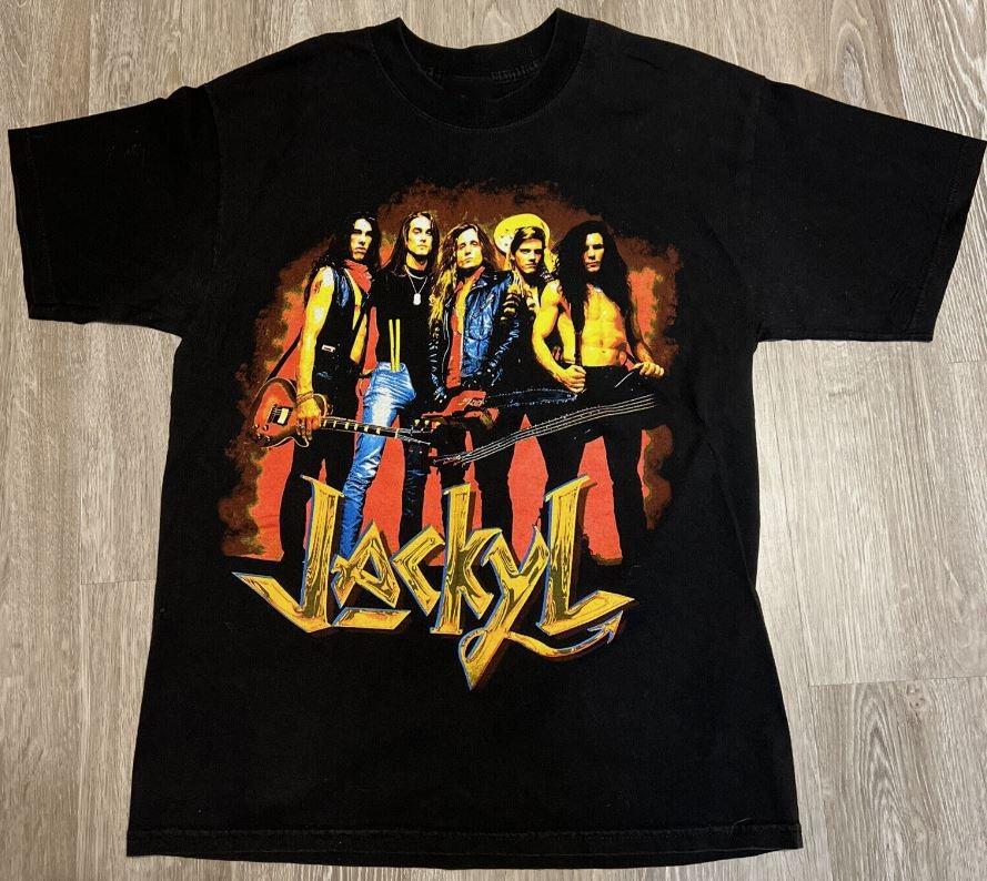 

JACKYL VINTAGE TOUR SHIRT ALWAYS ON TOUR KISS CRUE WINGER DOKKEN Unisex T-Shirt XXXL