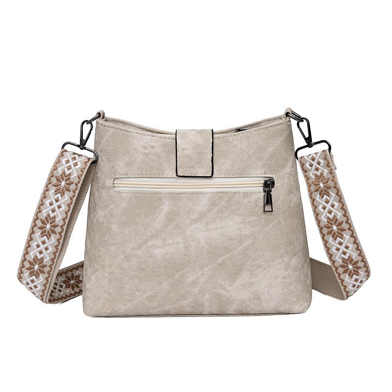 Винтажная сумка через плечо женская большая вместительная сумка через плечо