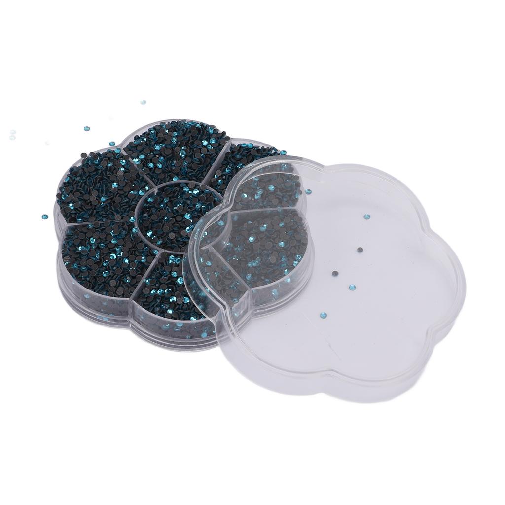 Rhinestones Hard Shiny DIY Glass Decorative Nail Round Stones for Jewelry Bags Crafts