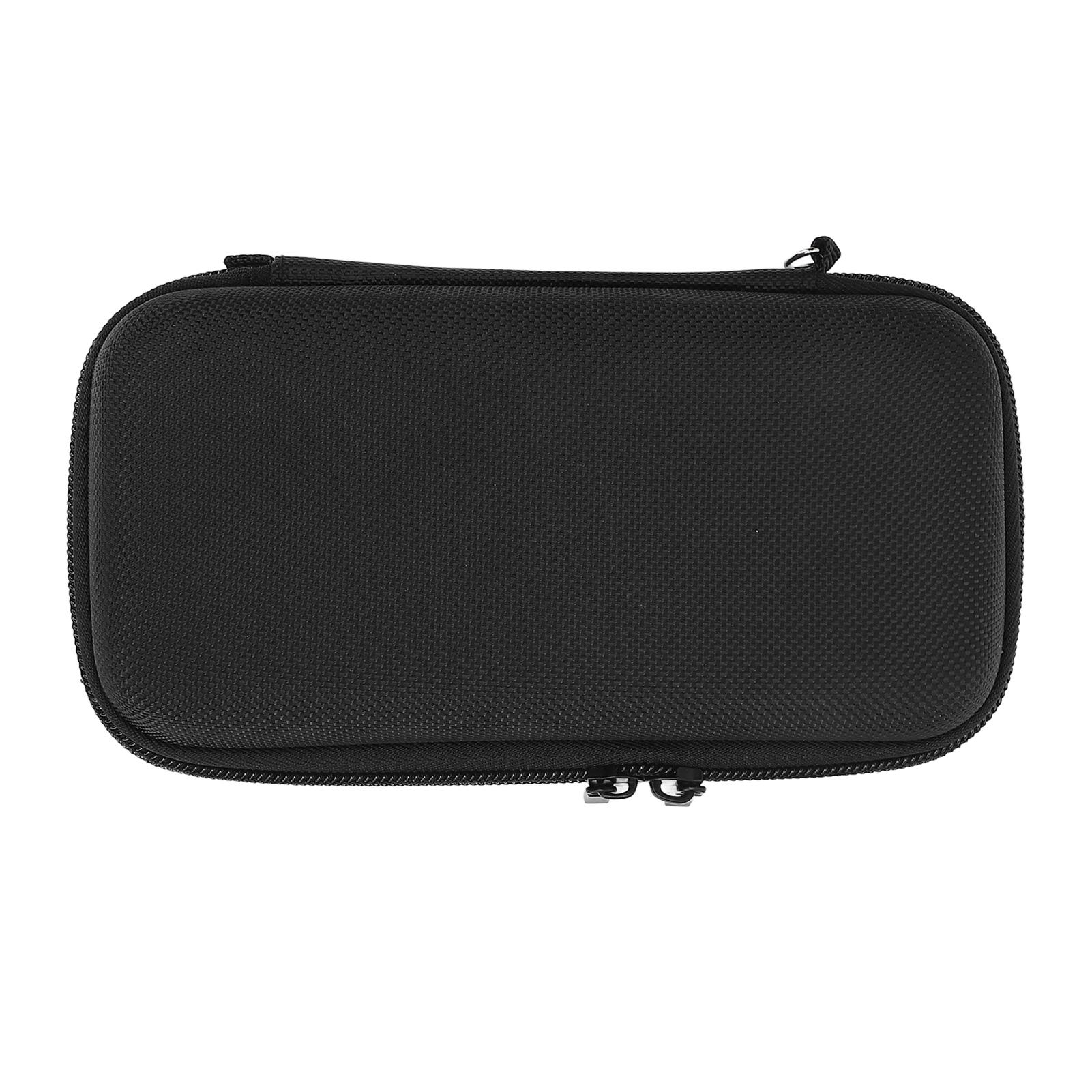 

Чехол для USB-флешек Черный 20 слотов EVA Пылезащитный Устойчивый к царапинам Двойная молния Портативный USB