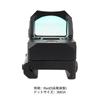 ZZ 1x24 Mini Red Dot Sight, RMR Type Open Red Dot Sight, Airsoft Sight, Compatible with 20mm Rails (Black)