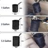 Car Trash Can Elastic Band Oxford Storage Bucket Multifunctional Portable Camping Multipurpose Foldable Vehicle Pop-Up Trash Box
