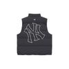 New MLB New York Yankees Basic Collection Down Vest Unisex Charcoal Gray 3ADVB0146-50CGS