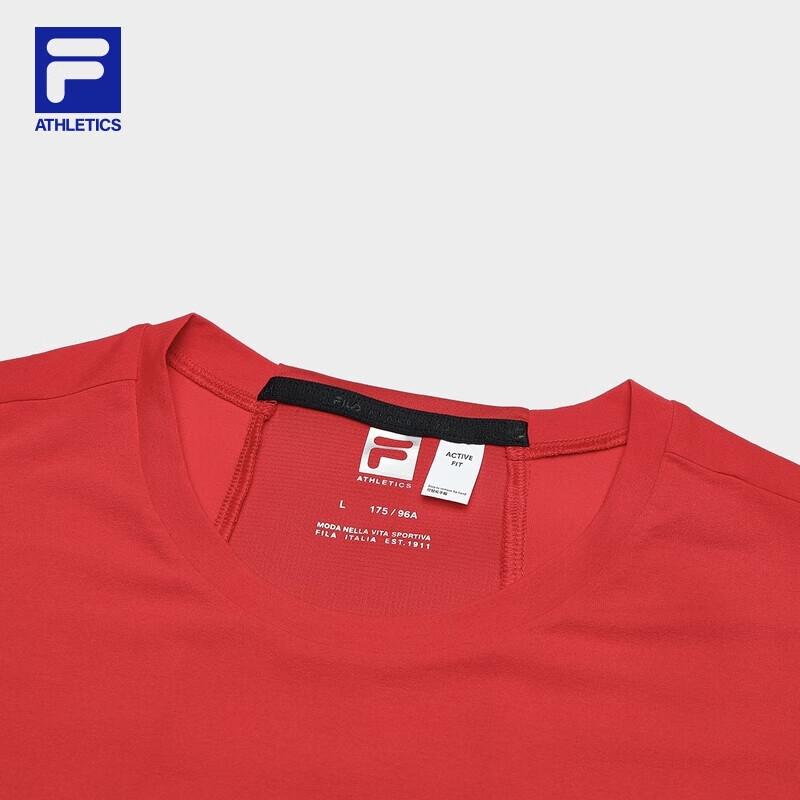 FILA Men's Knitted Short Sleeve T-Shirt