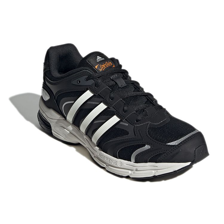Adidas Spiritain 2000 Comfortable Sports Synthetic Leather Non-Slip Wear-Resistant Low-Top Running Shoes Unisex Sneakers Black GX6605