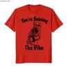 You're Ruining The Vibe Funny Marcus The Worm Meme T-shirt For Men Women 100% Cotton T Shirts Short Sleeve Tops 0928-1