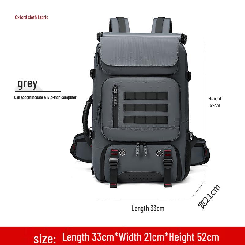 Herren Rucksack mit großem Fassungsvermögen, Diebstahlschutz, für Laptop und Reisen, für Outdoor und Business.