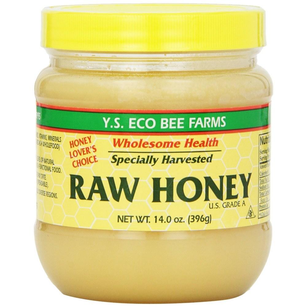 Organic Farms Healthy Honey YS Beekeeping - Raw Honey 14 Oz 396.89g 1 Pcs