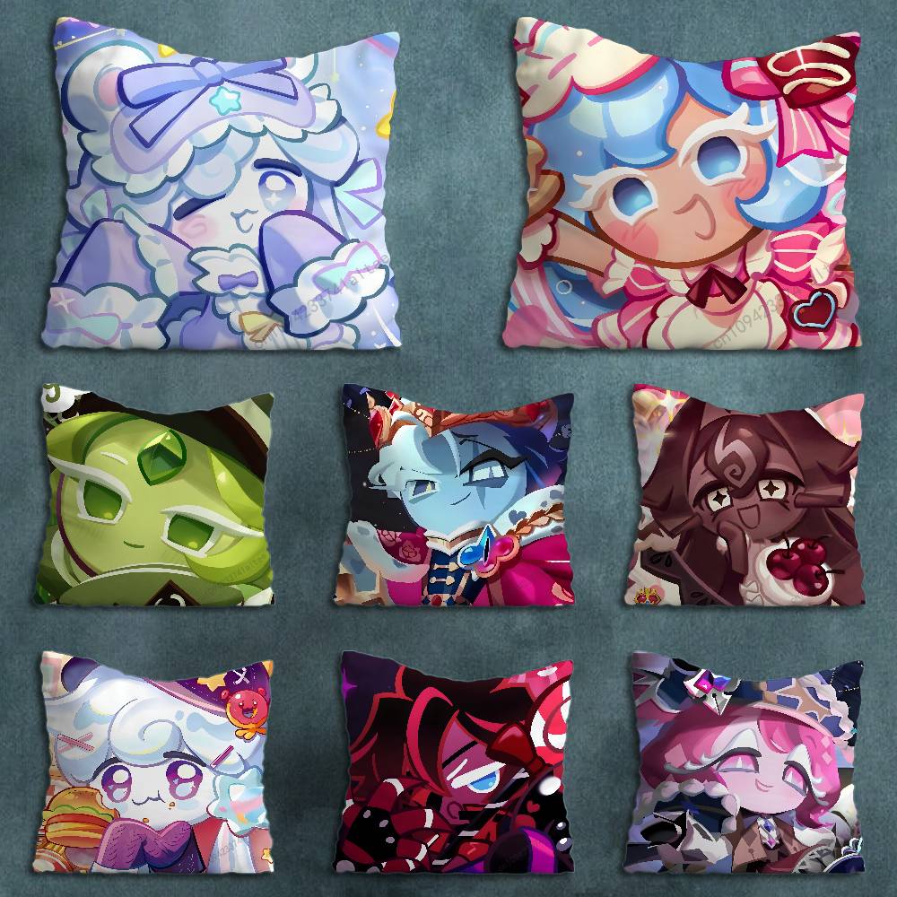 CCookie Game RRun pillow over living room sofa cushion cover home decoration bedroom room bed pillow cover