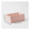 Handwoven Braided Container Basket | Paper Rope Basket, for Shelf Large 44x35x17 CM