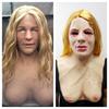 Beauty Hair Latex Mask, Chest