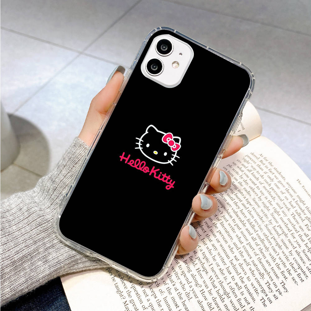 

Чехол для Samsung A04 A14 A23 A34 A54 M23 M33 M52 M53 Realme 10 9 C30S C35 C55 VIVO Y02S Y21 Y51 X80 Pro Прозрачный чехол LI15 Hello Kitty Realme C55 арлекин