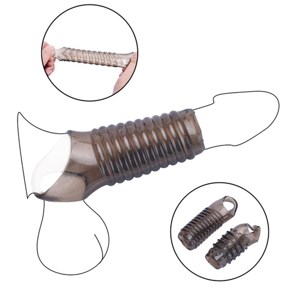 Extension Ring Flexible Ejaculation Thread Scrotum Sex Toy