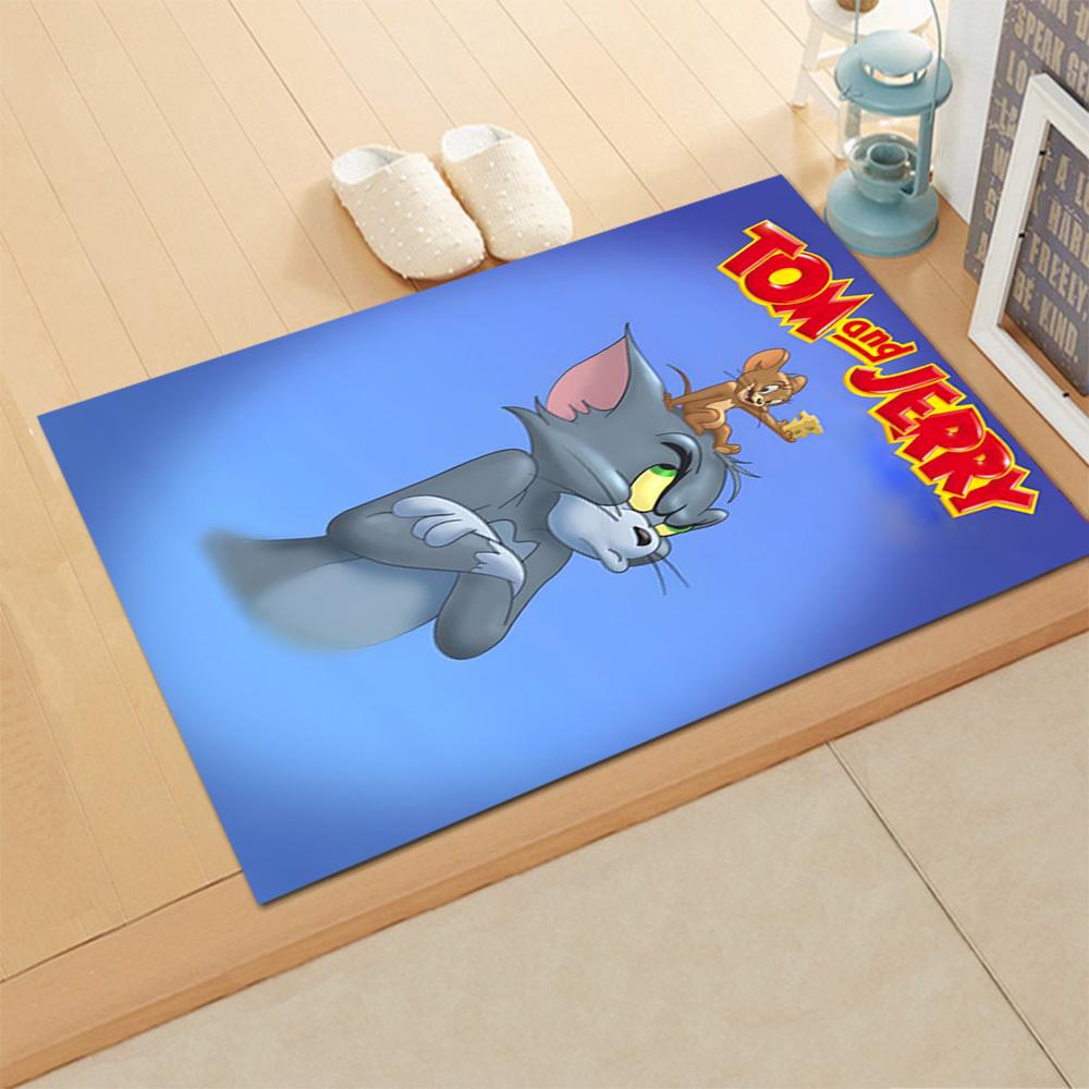 Tom And Jerry Adventure rug for living rooms, bedrooms, home décor, and as gifts.
