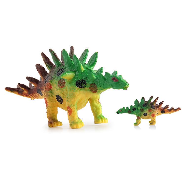 2017 Dinosaur Model Toys Dinosaur World 12 Simulation Dinosaur Color Doll Ornament Collection