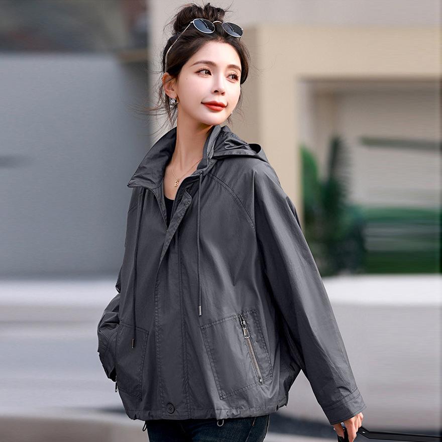 Fashion Casual Loose Coat Women's Early Spring New Design Sense Small Short Jacket Top Tide