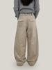 Yuyi Spring 2026 Women's American Style Wide-Leg Casual Pants with Single Pocket
