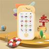 Baby Boy Girl Mobile Phone Toy Music Sound Teether Cartoon Simulation Infant Early Educational Interactive Gaming Gifts