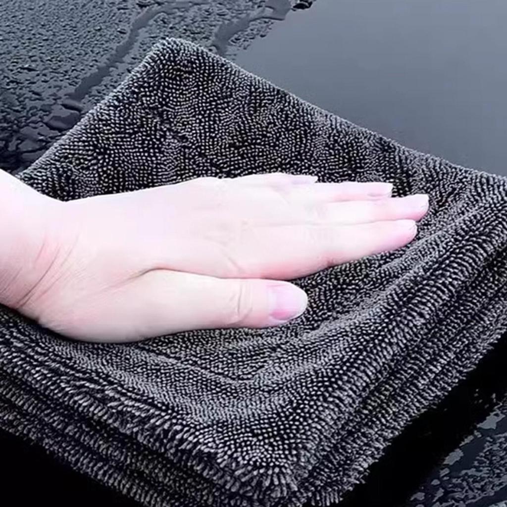 Car Drying Towel Microfiber Cloth Large Microfiber Car Towels Cleaning Cloth For SUV RV Sedan Automotive Detailing Washing