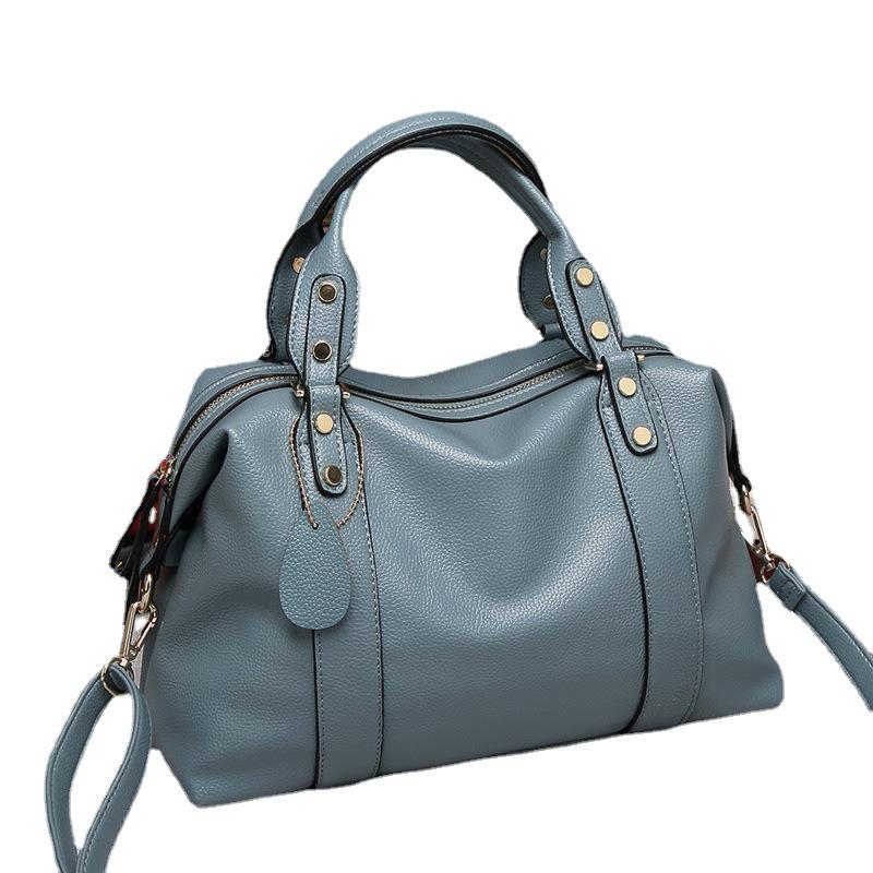 Ladies' Fashionable Boston Shoulder & Crossbody Pillow Bag