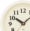 Lemnos m clock MK14-04 IV radio-controlled table clock, ivory
