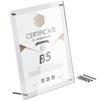 Award Acrylic Photo Can Be Placed Horizontally or Stand Letters of Stylish B5 Frame, Frame, Transparent, Vertically, Type, Awards, Graduation,