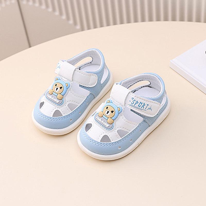 Baby Toddler Summer Sandals With Soft Sole And Breathable Cutouts For Newborns And Kids
