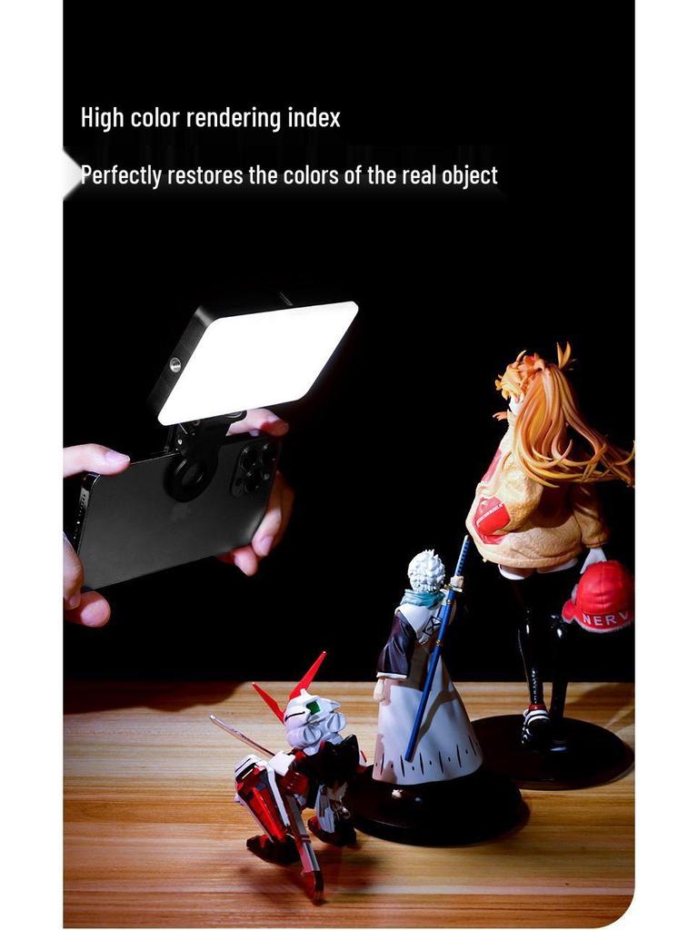 Portable LED Selfie Fill Light for Phones and Cameras