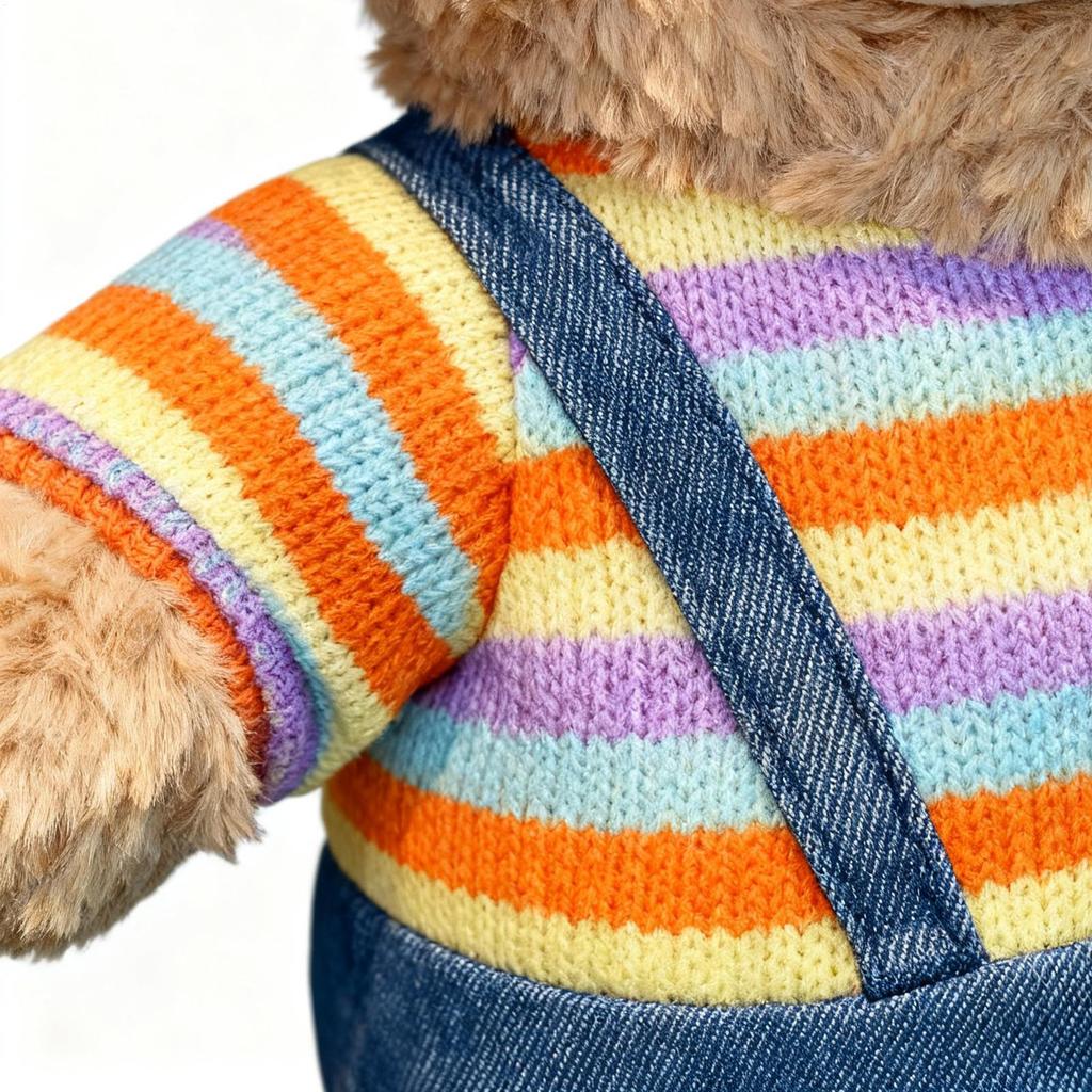 Car Tissue Box Stuffed Bear Auto Napkin Dispenser Stuffed Tissue Holder For SUVs RVs Sedans Trucks Drivers Car Owners Travelers