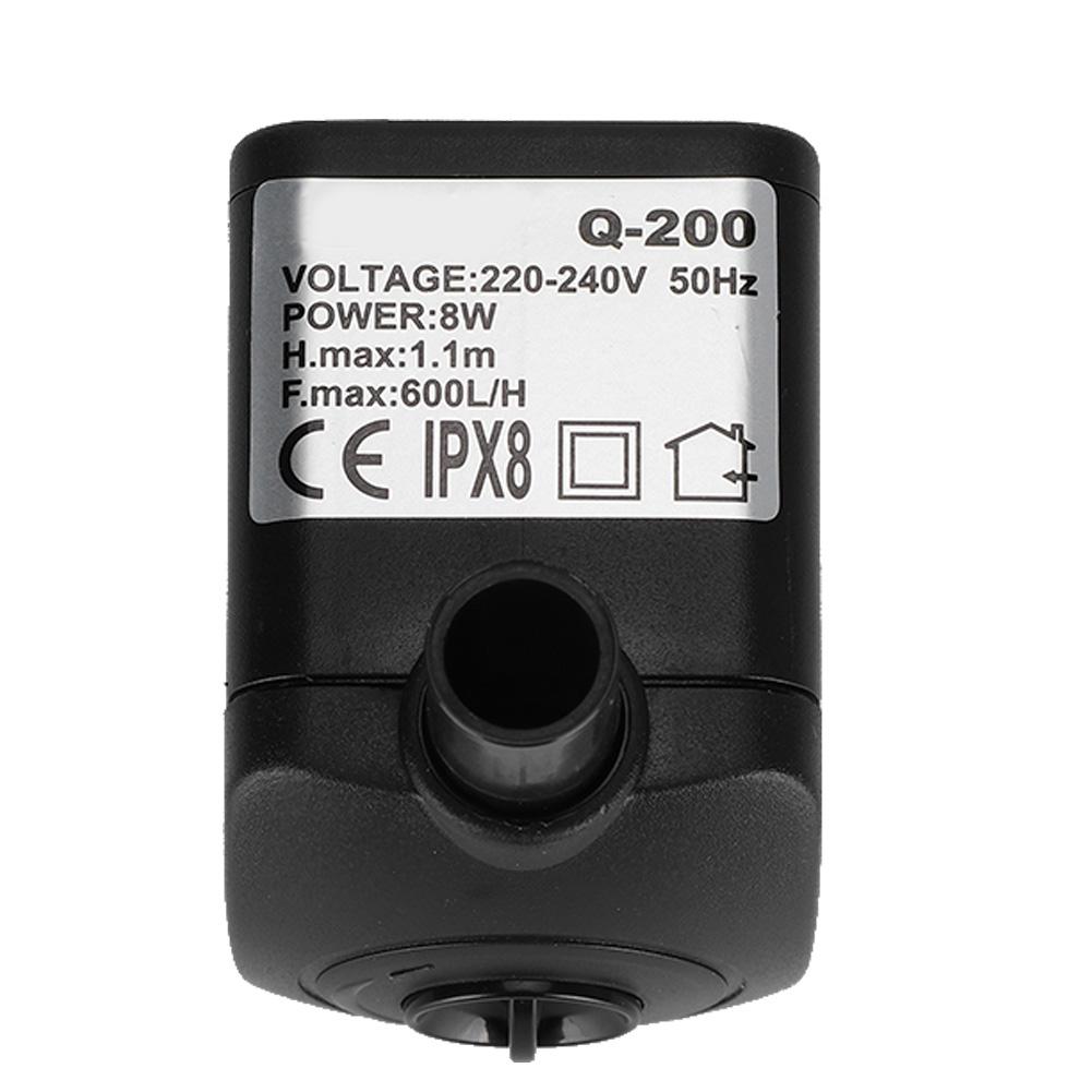 8W Aquarium Submersible   Fish   Bottom Suction Low Filtration Pump