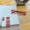 New Retro Small Frame Glasses Student Anti Blue Light Myopia Glasses Elliptical Shape Green Spicy Girl Style Near Sight Eyewear