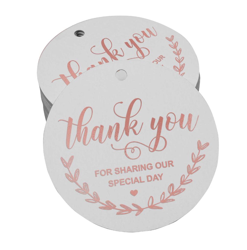 Inkdotpot Thank You For Sharing Our Special Day Bridal Shower-Baby Shower-Retirement-Wedding-Birthday Bottle Tag