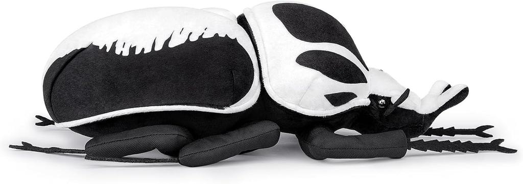 ZHONGXIN MADE Lifelike Goliathus Regius Plush Toy Goliathus Regius Beetle Stuffed Soft Crustacean Unique Beetle Toy Model Great Gift for Kids - 10"