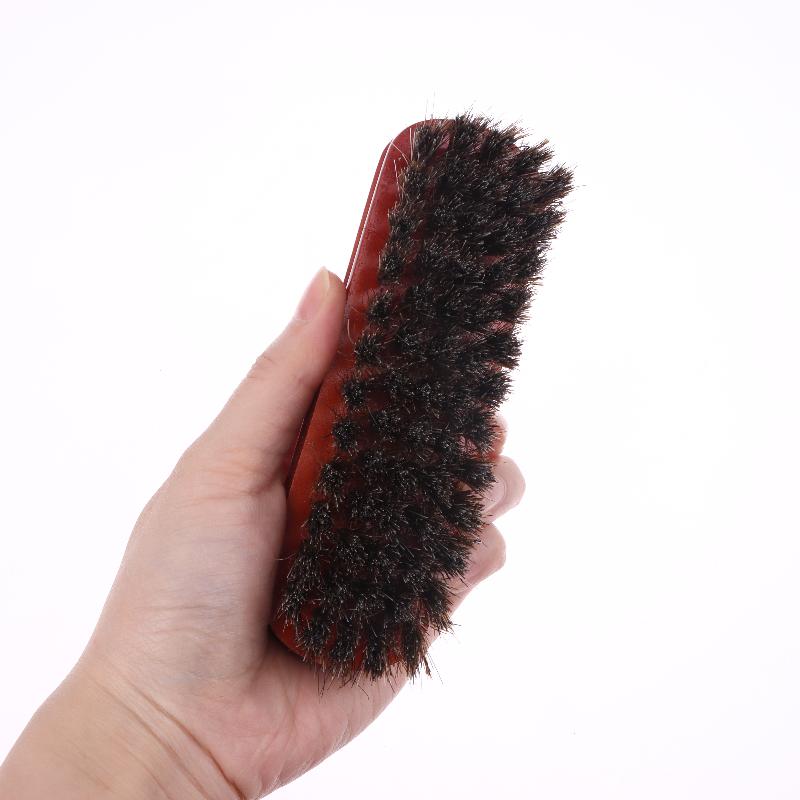 Premium Car Interior Cleaning Brush with Horsehair, Ideal for Furniture, Apparel, Bags