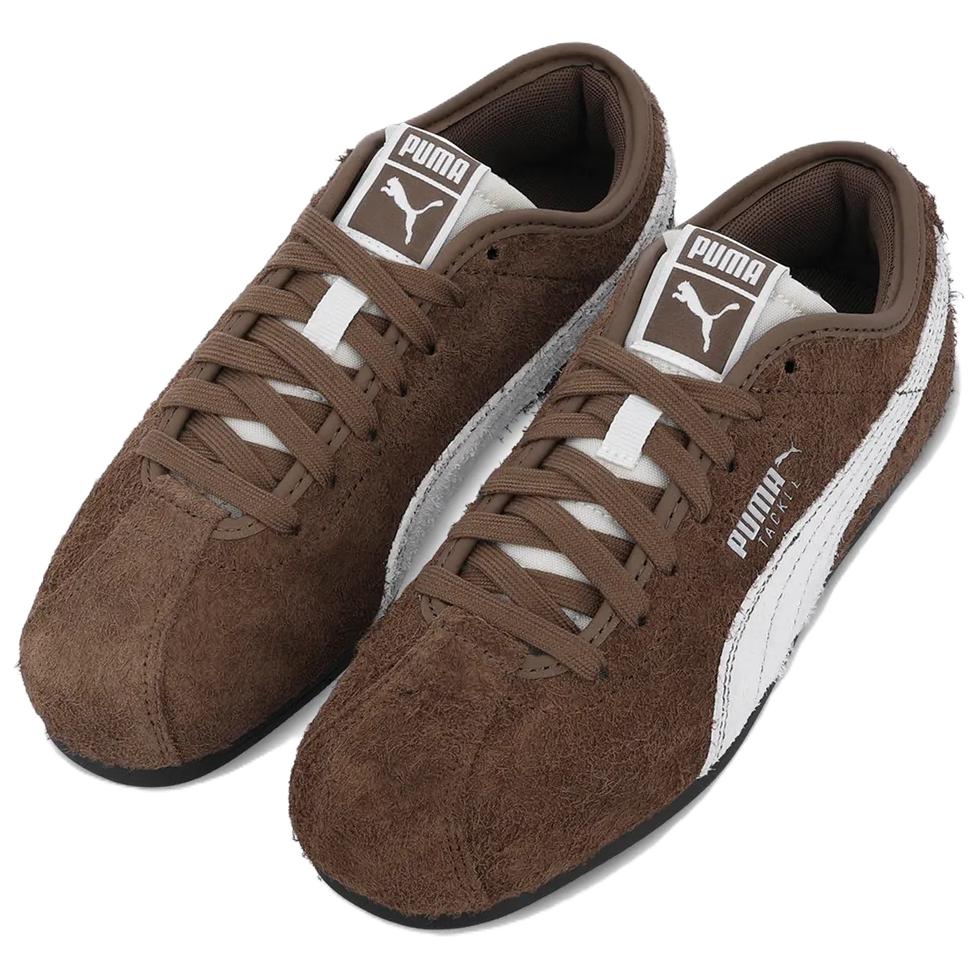 Puma Tackle Heritage Comfortable Versatile Casual Shoes Unisex Shoes Brown 408780-01