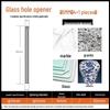6mm Multifunktionales Fliesen- & Marmor-Glasbohrer-Set zum Lochbohren
